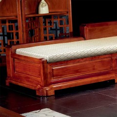 △千匠一品中式红木家具进口榆木转角沙发HT-H013-E
