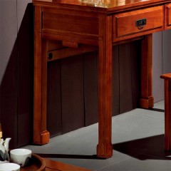 △千匠一品中式红木家具优选进口榆木梳妆台HT-W05-E