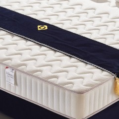 千匠一品现代高碳弹簧进口针织布舒适1.8M床垫H0010-J