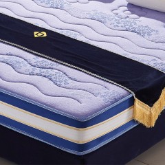 千匠一品现代精选高碳弹簧进口针织布舒适减压床垫A8101-J