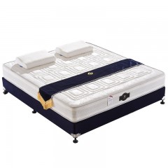 千匠一品现代高碳锰钢弹簧高密度海绵环保棉1.8米卧室床垫A8201-J