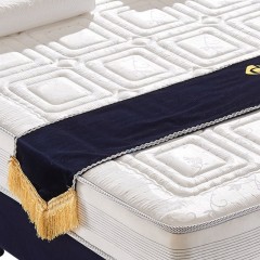 千匠一品现代高碳锰钢弹簧高密度海绵环保棉1.8米卧室床垫A8201-J