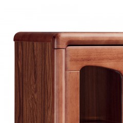 千匠一品北欧优质橡胶木+E1级高密度板材左柜9032-J