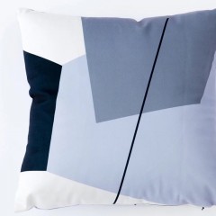 千匠一品 北欧风格精选优质绒布+公仔棉沙发印花抱枕YHR-39 F