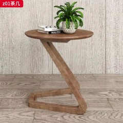 千匠一品精选北欧风格优质北美白蜡木板木结合茶几-z01-J