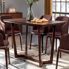 千匠一品精选北欧风格优质进口白蜡木餐椅+高级织布Y005-E
