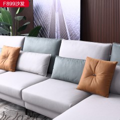 千匠一品现代极简科技布+高密度海绵沙发F899-C