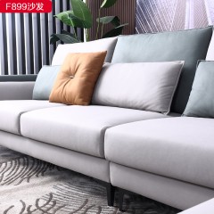 千匠一品现代极简科技布+高密度海绵沙发F899-C
