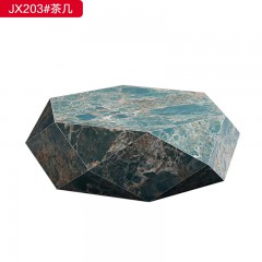 千匠一品 轻奢极简风格 岩板 简约高级茶几 JX203#茶几-X