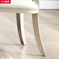 △千匠一品 轻奢美式风格 纳帕仿真皮 高档大气餐椅 910餐椅-X
