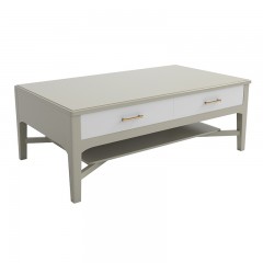 △千匠一品 轻奢美式风格 实木+实木多层 高档大气茶几 912茶几-X