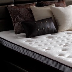 千匠一品现代精选高碳弹簧针织布高密度海棉乳胶舒适床垫 爱尔斯岩-Y