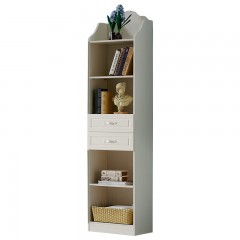 千匠一品现代韩式板木结合单门书柜XS6001-H