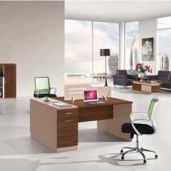 千匠一品办公家具优质刨花板板材+环保三聚氰胺胶模纸双饰面二人位办公桌OS-01161-X
