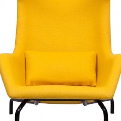 千匠一品现代风格精选羊绒+稳固铁脚休闲椅C017-G