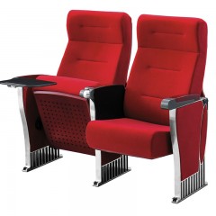 千匠一品现代优质铝合金旋转 APS塑料+高回弹软包办公礼堂椅KL-905-E