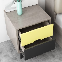 △千匠一品北欧简约实用防划板床头柜902-Z
