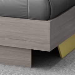 △千匠一品北欧风实用防划板主卧床903-Z