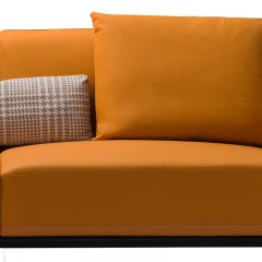 【精品】千匠一品轻奢意式极简优质纳帕皮+灰鹅绒+碳素钢脚客厅真皮沙发R15-M