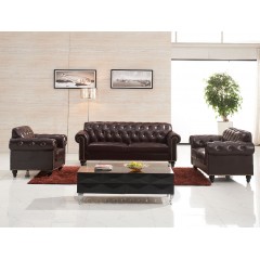 千匠一品后现代风格轻奢沙发头层牛皮真皮沙发ND2523-P