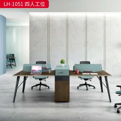 千匠一品 办公风格 E1级刨花板+三聚氰胺饰面纸+精选优质五金 高档大气办公桌 LH-1051-X
