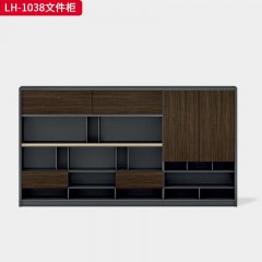 千匠一品 办公风格 E1级刨花板+三聚氰胺饰面纸+铝合金包边 高档大气文件柜 LH-1038文件柜-X