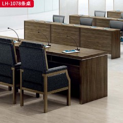 千匠一品 办公风格 E1级刨花板+三聚氰胺饰面纸 高档实用LH-1078条桌\LH-1076演讲台\LH-1079条桌-X