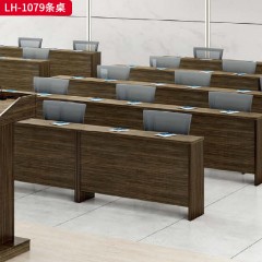 千匠一品 办公风格 E1级刨花板+三聚氰胺饰面纸 高档实用LH-1078条桌\LH-1076演讲台\LH-1079条桌-X