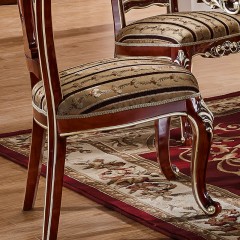 △千匠一品欧式风格优质板木结合餐厅系列餐椅6005-Y