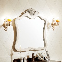千匠一品欧式轻奢美国红橡木浴室柜+镜子EM7002-Z