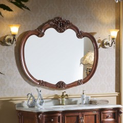 千匠一品欧式轻奢美国白蜡木浴室柜+镜子EM8099-Z