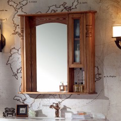 千匠一品欧式轻奢美国白蜡木浴室柜+镜子EM8069-Z