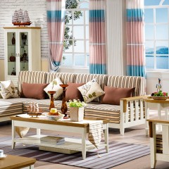 △千匠一品地中海优质白蜡木+高密度板客厅沙发组合A9809S-M