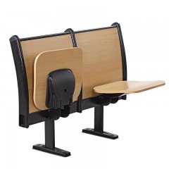 千匠一品院校办公家具优质三聚氰胺板礼堂椅XJ-K02-J