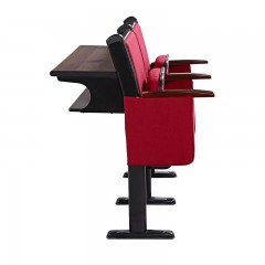 千匠一品院校办公家具优质三聚氰胺板礼堂椅课桌椅XJ-K09F-J