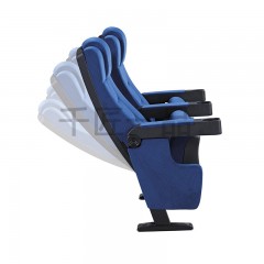 千匠一品办公院校家具高级专用布料抗污防褪色影院椅XJ-6837-J