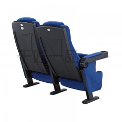 千匠一品办公院校家具高级专用布料抗污防褪色影院椅XJ-6837-J