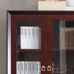 △【精品】千匠一品轻奢美式优质榉木书柜SD5201-M