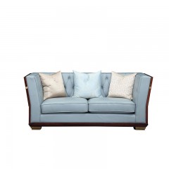 【精品】千匠一品轻奢美式风格优质白蜡木客厅沙发组合SD2208-M