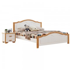 千匠一品地中海风格优质橡木床头柜6605#-M