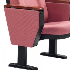 千匠一品现代办公院校家具高级进口材质自动回位礼堂椅SJ6603-Q