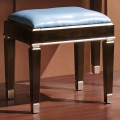 【精品】千匠一品轻奢美式进口榉木妆凳m902-H