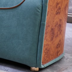 【精品】千匠一品轻奢后现代进口蚕丝绒+外框采用纳米科技板客厅休闲椅C1085-M