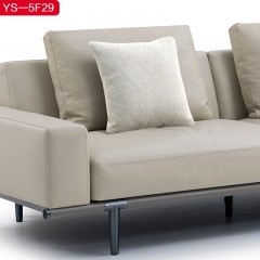 千匠一品意式极简真皮+高回弹海棉沙发YS—5F29-C