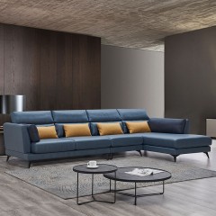 千匠一品现代风格优质科技布+松木框架客厅1+贵+扶手双位沙发组合1811-M