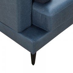 千匠一品现代风格优质科技布+松木框架客厅1+贵+扶手双位沙发组合1811-M