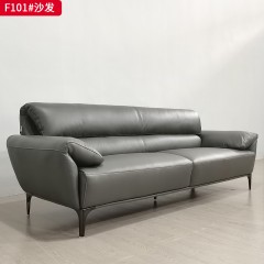 千匠一品 意式风格 头层青皮+高回弹海绵+落叶松木框架 时尚大气沙发 F101-L