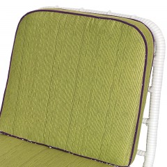 千匠一品户外优质铝合金+PE藤配套防水布垫子+塑木板餐椅2+圆几F1834A大都会三件套-M