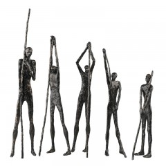 千匠一品 现代简约式铸铁人体造型雕塑摆件H0621/H0622/H0623/H0624/H0625-L