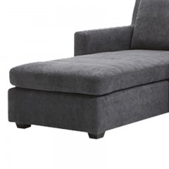 千匠一品 北欧极简风格优质桉木实木进口麻纺布沙发3+贵沙发组合8003-X